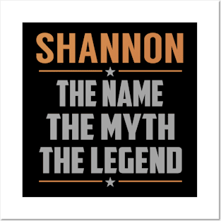 SHANNON The Name The Myth The Legend Posters and Art